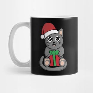 Meowy Christmas Cat Mug